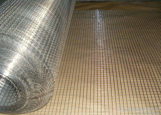 8 Gauge Galvanized Welded Wire Mesh , 2x2 Pvc Coated Welded Mesh