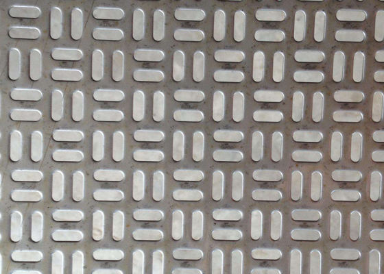1220x2440mm Stainless Steel Perforated Metal Sheet Anodized AISI Standard