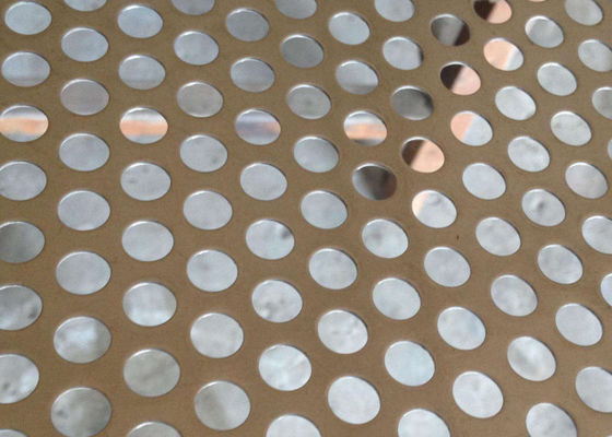 Food Grade 304 Stainless Steel Perforated Metal Sheet AISI Standard