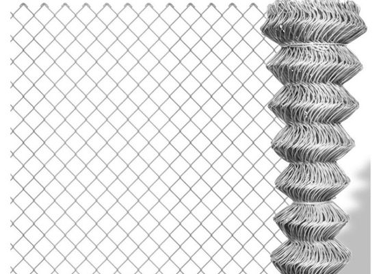 SGS 6 Foot Chain Link Fence , Vinyl 6ft Chain Link Fencing