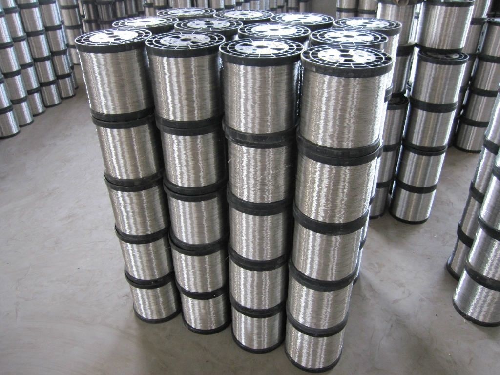 410 Welding Stainless Steel Wire , 6mm Galvanized Steel Wire Rope