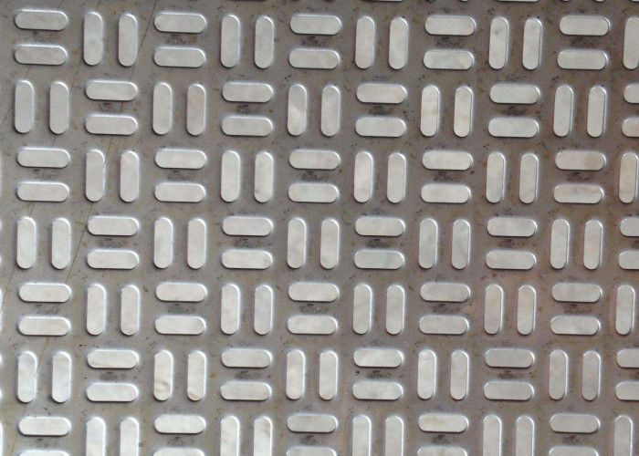 1220x2440mm Stainless Steel Perforated Metal Sheet Anodized AISI Standard