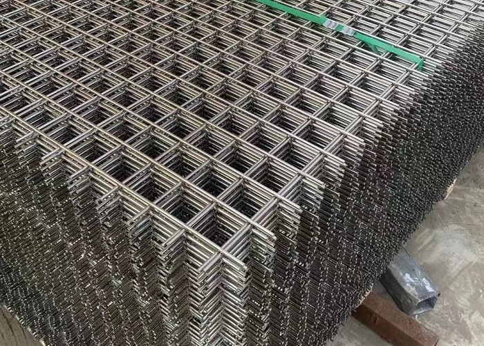 Construction Concrete Building Galvanised Mesh Fence Panels Ss316 75mm X 75mm