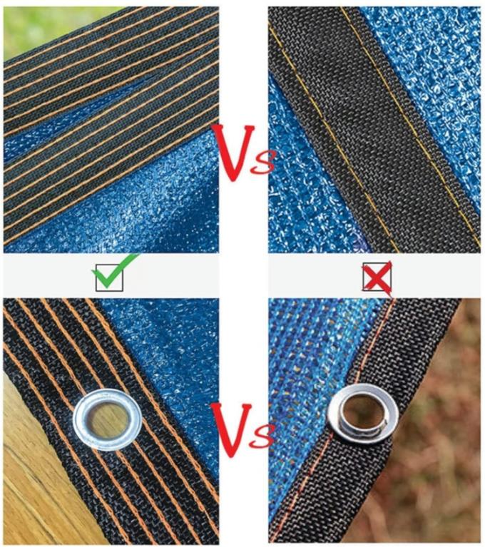 сеть тени ветрила Солнца земледелия парника windbreak 70% водоустойчивая алюминиевая