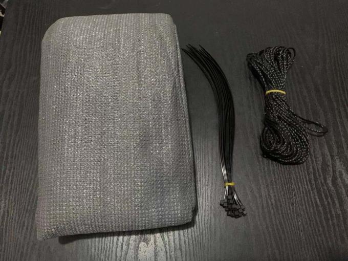 Отделка ветрила сети 0.9x5m тени Hdpe балкона УЛЬТРАФИОЛЕТОВАЯ 6